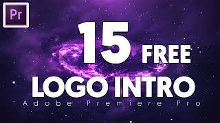 15 Logo Animation Premiere Pro Intro Template Free [upl. by Gilli]