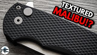 Unboxing the New TEXTURED ProTech Malibu Button Lock Folding Knife [upl. by Ztnarf]