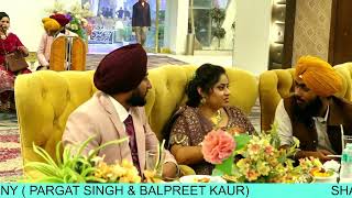 SAGAN CEREMONYPARGAT SINGH amp BALPREET KAUR [upl. by Mackintosh]