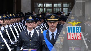 Accademia Aeronautica giura il corso Drago VI  Video News Aeronautica Militare [upl. by Nagad]