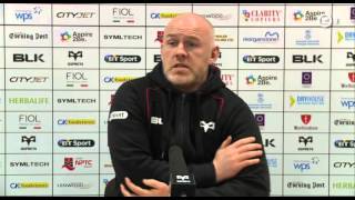 Ospreys TV Tandys press conference [upl. by Vetter687]