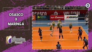 Osasco x MaringÃ¡  Melhores Momentos  Superliga Feminina 2324 [upl. by Schellens]