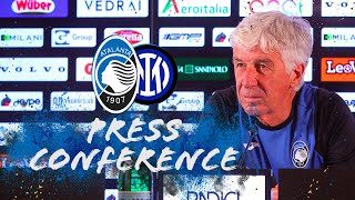 11ª SerieATIM  AtalantaInter  La conferenza stampa di Gian Piero Gasperini [upl. by Rohpotsirhc]