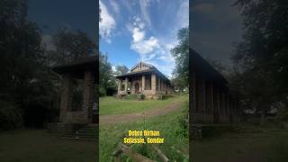 Debre Birhan Selassie church Gondar gondar visitethiopian sadorethiopiatours [upl. by Atled]