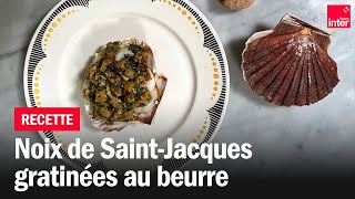 Les noix de SaintJacques  Les recettes de FrançoisRégis Gaudry [upl. by Eirrehs177]