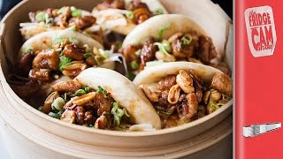 Steamed Bao Buns Recipe With Fried Chicken  Sorted Food [upl. by Sammy]