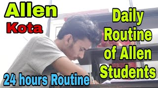 Daily Routine Of Allen Students In kota  Life As A Allen Student [upl. by Idurt818]