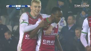 Recap Club Brugge  SV Zulte Waregem Semifinal Croky Cup 1920 pt1 [upl. by Sedrul547]