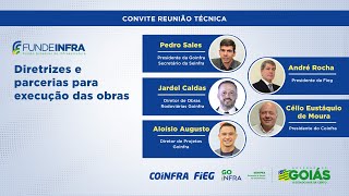 Encontro técnico diretrizes e parcerias para execução de obras do Fundeinfra [upl. by Ahseet]