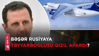 Bəşər Əsədi daşıyan təyyarə niyə yoxa çıxdı – Onu İran da qoruya bilərdi amma– APA TV [upl. by Shelia204]