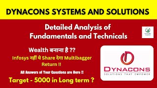 Dynacons Systems and Solutions Ltd Share Analysis  Dynacons Systems and Solutions Ltd Latest News [upl. by Ettedanreb]