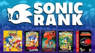 SONIC RANK Is Sonic Mania the Best 2D Sonic Game [upl. by Lonna405]