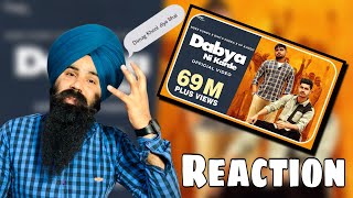 Dabya Ni Karde  Reaction  Ndee Kundu  Bintu Pabra  KP Kundu  New Haryanvi Song [upl. by Airtened]