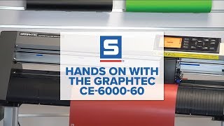 Hands on with the Graphtec CE600060 [upl. by Novyat]