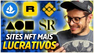 TOP 5 MELHORES SITES PARA VENDER NFT em 2022 [upl. by Grigson57]