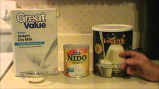 Differences in Powdered Milk [upl. by Mita]