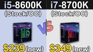 i58600K Vs i78700K  Which is Better Value For Money [upl. by Oak161]