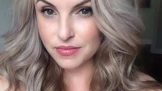 Easy Beach Waves using a flat iron for short medium amp long hair Elle Leary Artistry [upl. by Novyart]