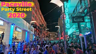 Paceville Party Street walking tour ALL NIGHTCLUBS Malta Nightlife 2020 [upl. by Rabin]