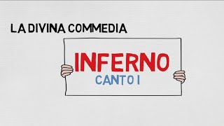 La divina commedia Canto I in 5 minuti [upl. by Loma]