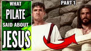 Pontius Pilates Report on JESUS to Caesar is SHOCKING [upl. by Eralc795]