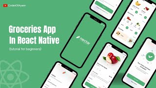 🔴Lets build Groceries App in React Native  For Beginners  Part1 [upl. by Donald]