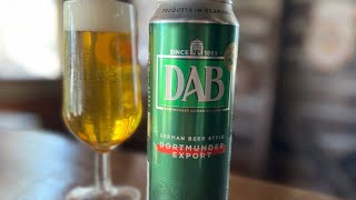 DAB Dortmunder Export 5  Revisit Review [upl. by Henrik]