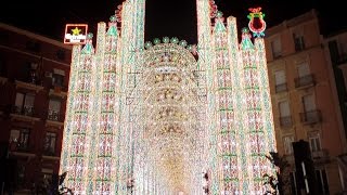 Encendido de luces Ruzafa  Fallas 2015  06032015 [upl. by Jean]