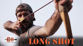 Long distance shooting with longbow recurve or selfbow  Archery Tips [upl. by Saum772]