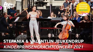 Stefania amp Valentijn Jeukendrup  ‘Last Dance’  Kinderprinsengrachtconcert 2021 [upl. by Kcajyllib337]