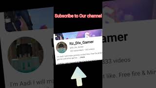 Please Subscribe to itzdivgamer [upl. by Carena847]