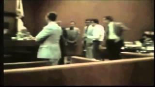 Rare courtroom footage of Ted Bundy losing his temper [upl. by Yunfei]