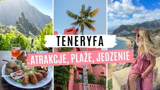 Teneryfa  Co warto zobaczyć  TOP ATRAKCJE I PLAŻE  Wyspy Kanaryjskie  Masca  Jedzenie  VLOG [upl. by Carree500]