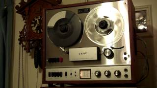 WKRP in CINCINATTI Closing Theme Tune Recorded and Played on a TEAC A1500W Reel to Reel ZCUCKOO [upl. by Cappello]