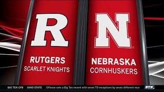 Rutgers at Nebraska  Football Highlights [upl. by Ecahc]