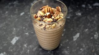 SUPERFOODS CHOCOLATE AND NUT SMOOTHIEFIT FOOD [upl. by Clifford]