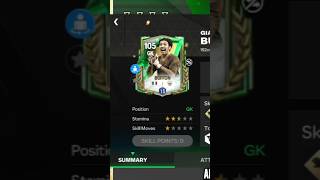 HOW GOOD ANNIVERSARY BUFFON CARD IS 👀 BEST GK fifa fifamobile fcmobile anniversary [upl. by Combe]