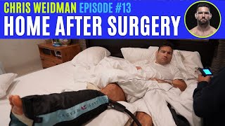 Chris Weidman  SECOND LEG SURGERY ITS DONE WHAT IS NEXT [upl. by Kinsler615]