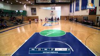 FRAPORT SKYLINERS Juniors zuhause in Basketball City gegen Weißenhorn [upl. by Cymbre]