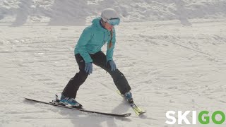 Apprendre le ski  Débutants  Capsule 2 [upl. by Nagam]