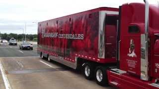 Budweiser Clydesdales Crossing the Prescott Bridge [upl. by Crowell]