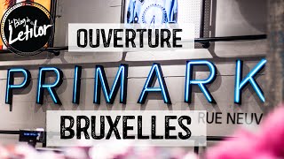 Ouverture primark Belgique rue neuve [upl. by Zena711]