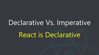 Declarative vs Imperative  React is declarative  Udemy bundle course offer 80 off  AnaghTech [upl. by Siroled]