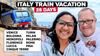 Italy Train Vacation  28 Days In Venice Rome Florence Milan Pisa amp Complete Guide To Riding [upl. by Meredithe]