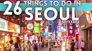 Best Things To Do in Seoul South Korea 2024 4K [upl. by Alisia]