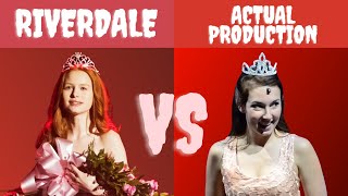 Carrie Riverdale vs REAL production of Carrie [upl. by Ahsilet881]