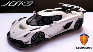 Reviewing the 118 Koenigsegg Jesko by GT Spirit [upl. by Atsirtal614]