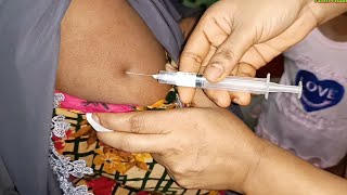 Arm injection IM Soma Ject Injection Push √√ Injection Video জন্মবিরতিকরণ ইনজেকশন 24 Ep 68 [upl. by Beverly]