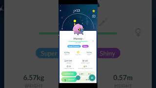 Shiny Mareep in pokémon go pokemon nintendo shiny [upl. by Ellertnom]