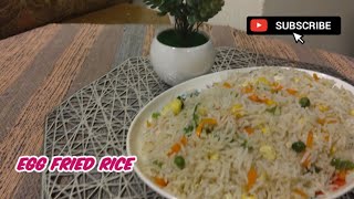 Egg fried Rice  quick fried rice recipe Chinese Ricevegetable fried ricechicken fried Rice Rice [upl. by Hallett]